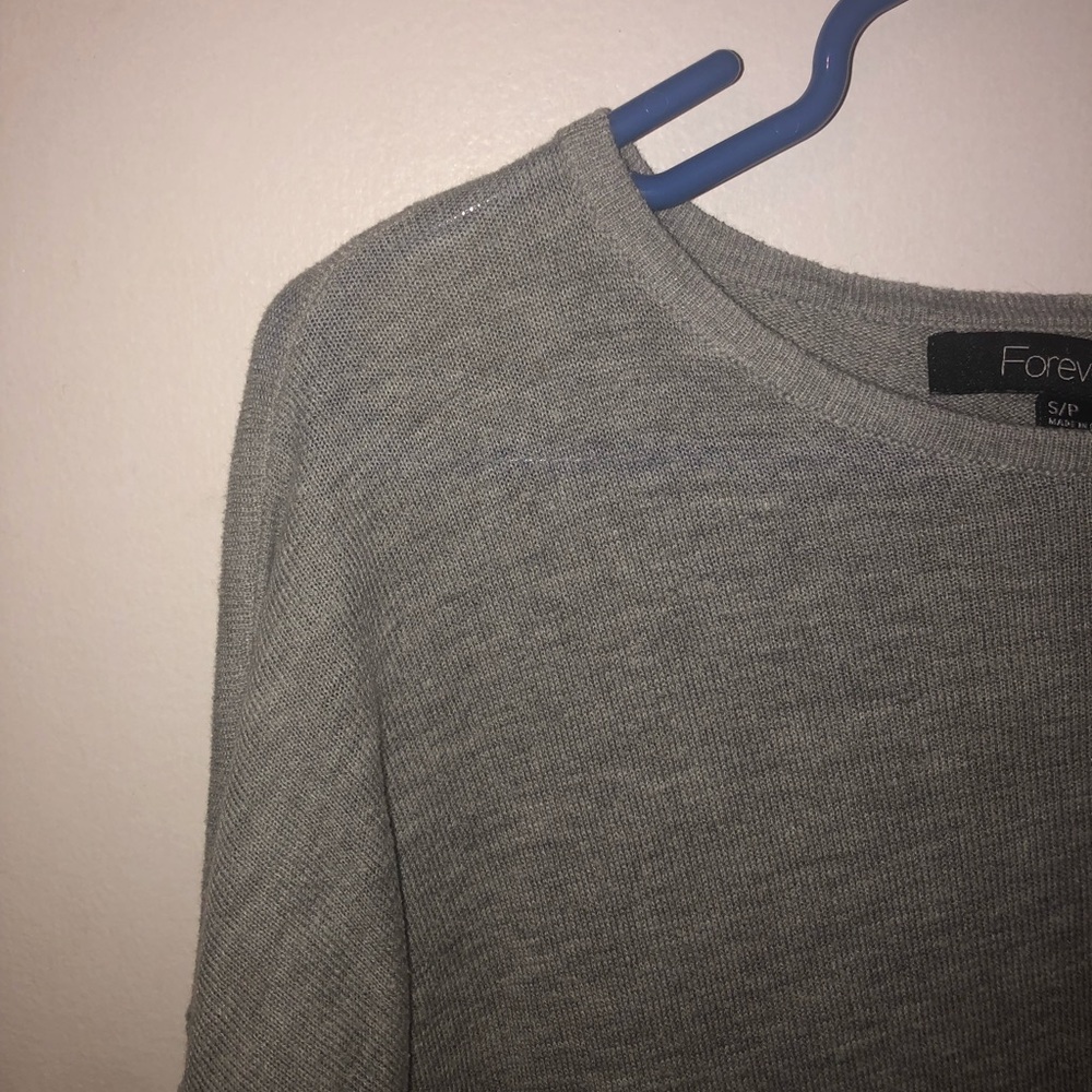 Cropped sweater!